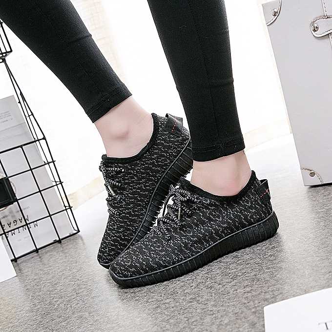 Exquisite fashion casual shoes solid color mesh sneakers