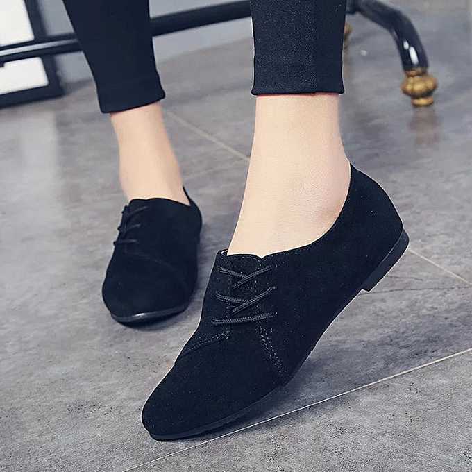 Women lace flat shoes head shoes to help low flat casual shoes